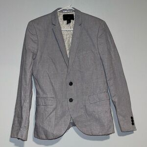 H&M Slim Fit Gray Blazer